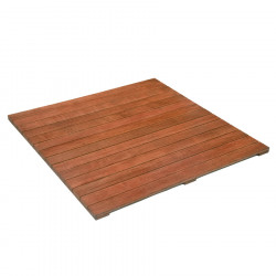 Dalles Merbau - Massives - 100cm x 100cm x 30 mm