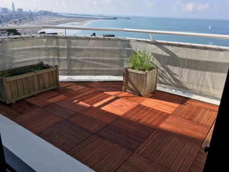 Dalles merbau en 30x500