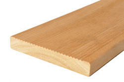 Lames de Terrasse Bangkirai - 21mm x 120mm - 1 face lisse, 1 face fines rainures - 2m45 à 4m55