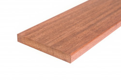 Lames de Terrasse Merbau - 19 mm x 140 mm - PEFC (controlled source) - Profil « droit » - Face lisse ou rainurée - 2m10 à 4m20