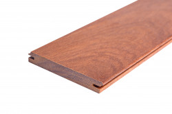 Lames de Terrasse Merbau - 20mm x 140mm - Profil « Drop » fixations invisibles - 2m10 à 4m20